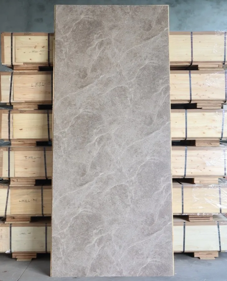 3D Embossed Fluted New Design PVC Marble Sheet For Interior Wall Decoration suppliers