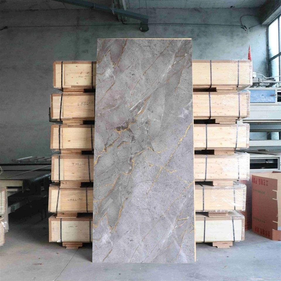 UV Marble Sheet 3D PVC Wall Panels factory